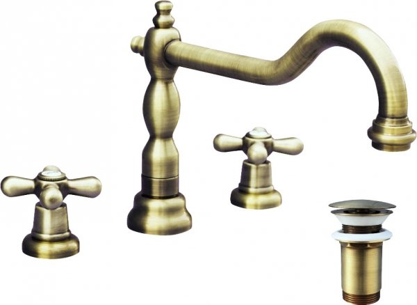 Смеситель Rav Slezak Morava retro MK132.5 Хром