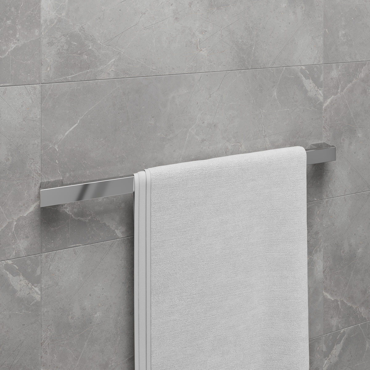 Полотенцедержатель 60см Lemark SMOOTH LINE 9781022 одинарный, хром