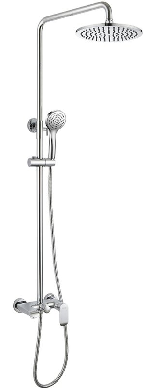 Душевая стойка Bravat Pure F6335369CP-A-RUS хром