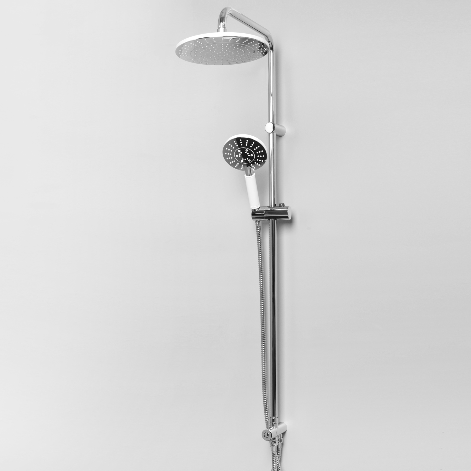 Душевая стойка WasserKRAFT A039 хром/белый