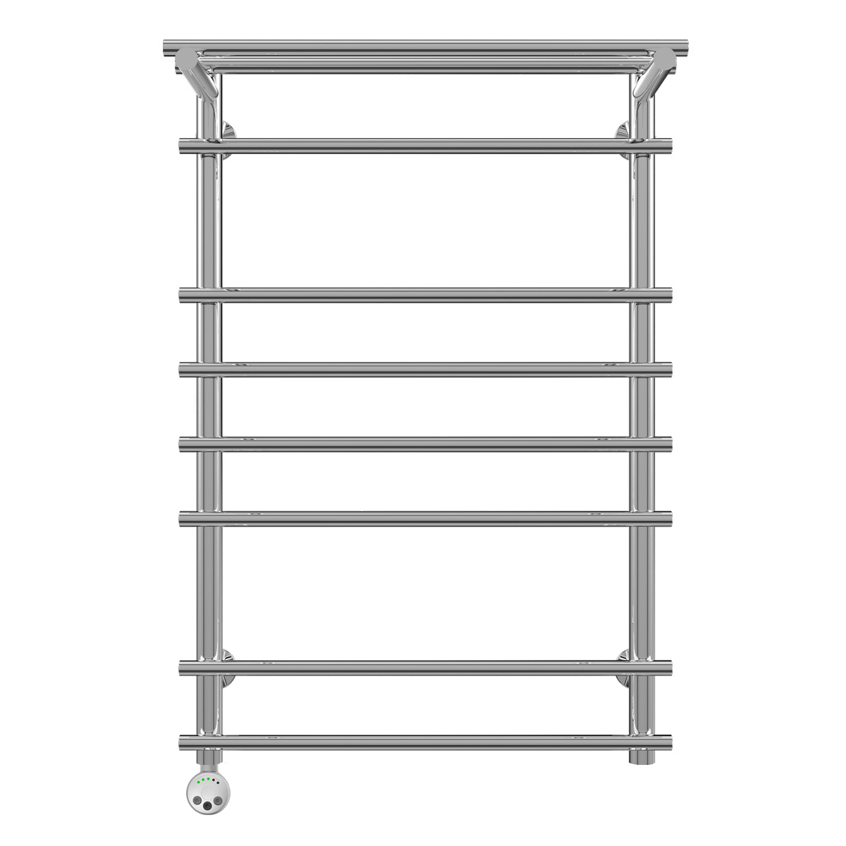 Полотенцесушитель электрический Terminus Ватра с полкой П8 500x796, ТЭН HT-1 300W, левый/правый