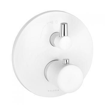 Термостат для ванны с душем Kludi Balance 528309175 хром/белый