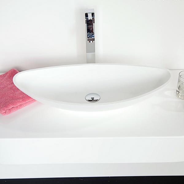 Раковина накладная 69,1см MonteBianco Gondola 13042 белый матовый