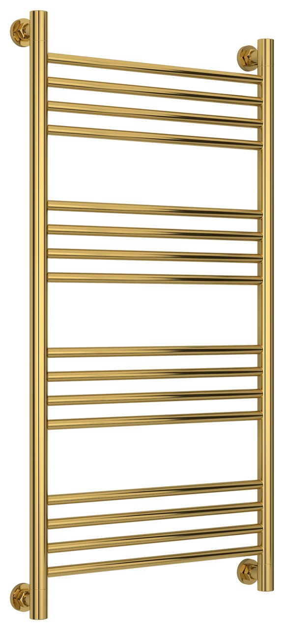 Полотенцесушитель водяной Сунержа Богема+ 100х50 перемычка прямая, золото