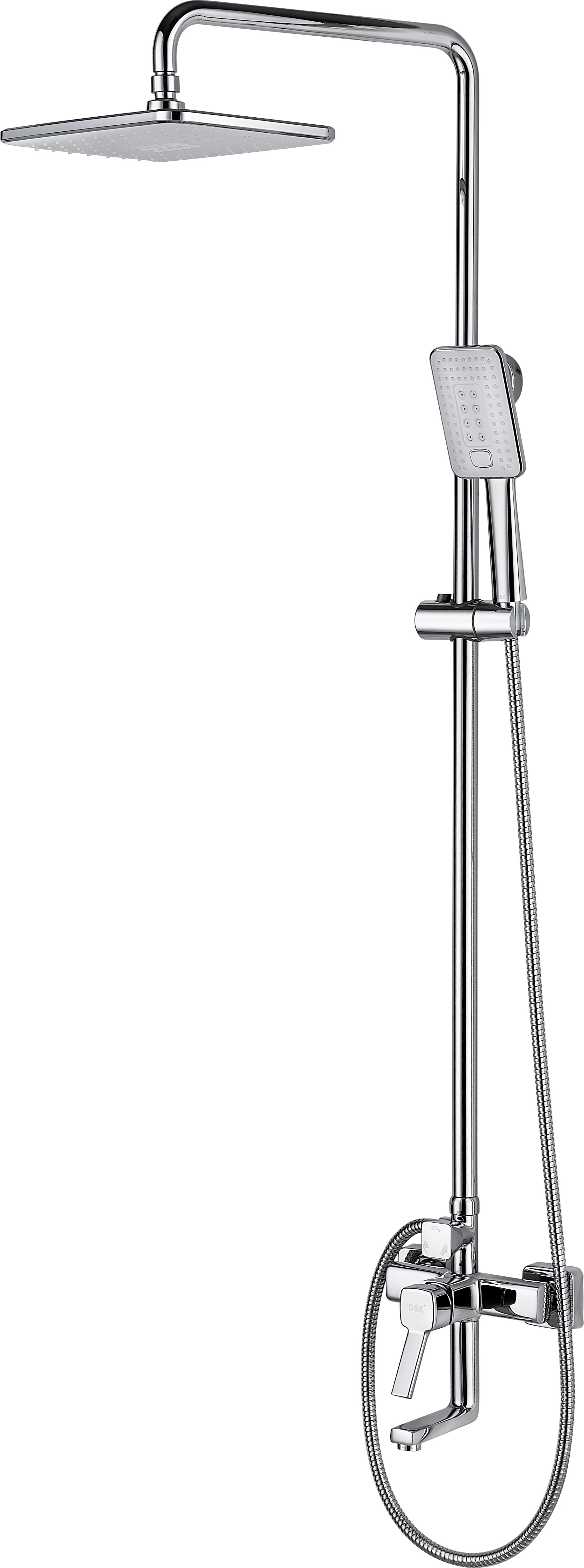 Душевая стойка D&K Rhein.Dusseldorf DA1493741B14 хром
