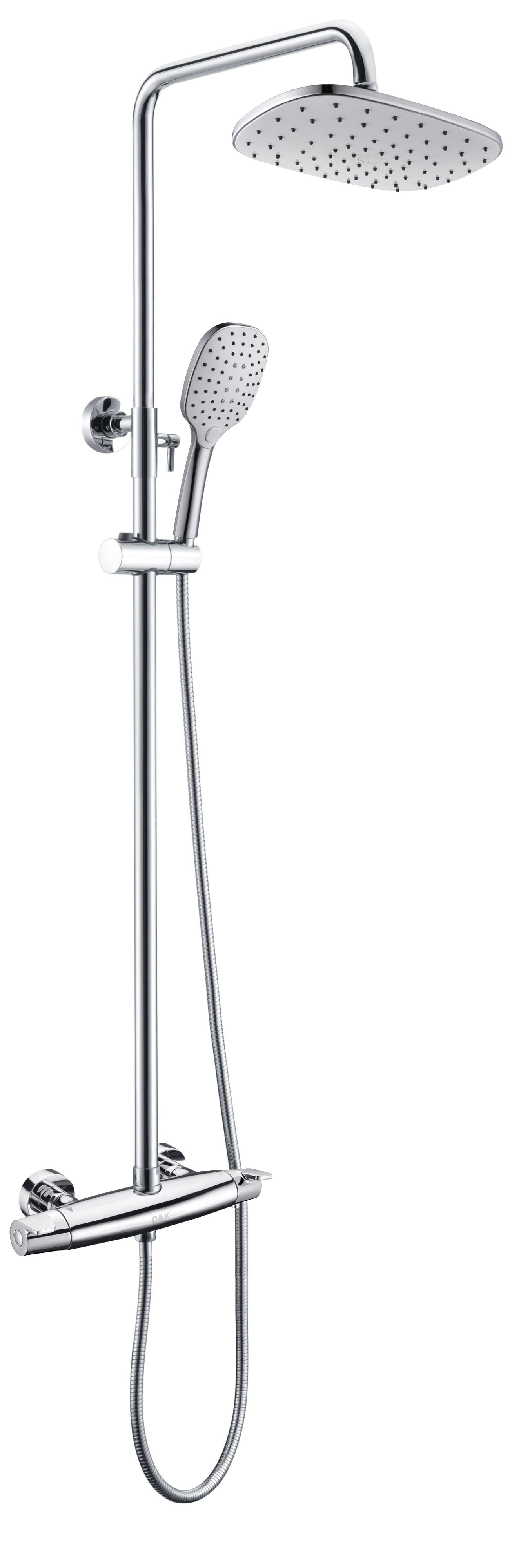 Душевая стойка D&K Bayern.Potsdam DA2143701B14 хром