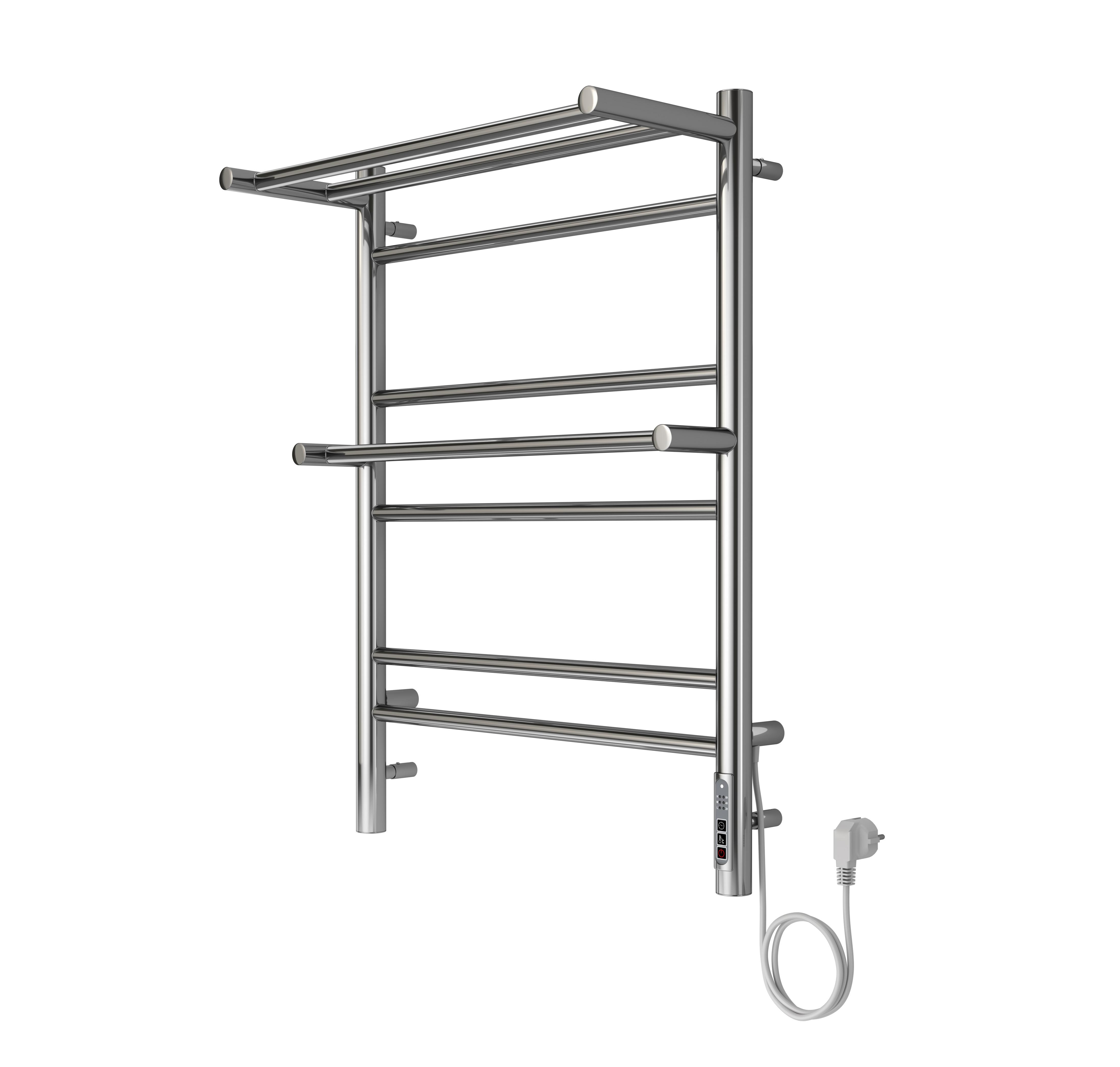 Полотенцесушитель элекрический Aquatek Альфа 70х50 хром