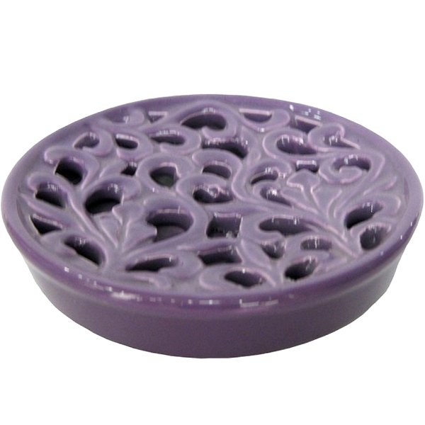 Мыльница настольная Fixsen Livy A213-P1-4 Фиолетовый