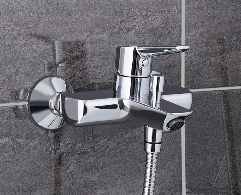 Смеситель для ванны и душа Vitra Solid S A42444EXP Хром