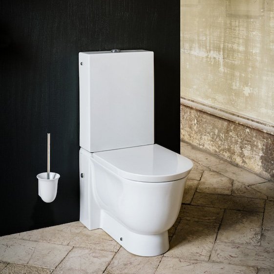 Унитаз напольный безободковый Laufen New Classic 8.2385.1.000.000.1 без бачка и сиденья