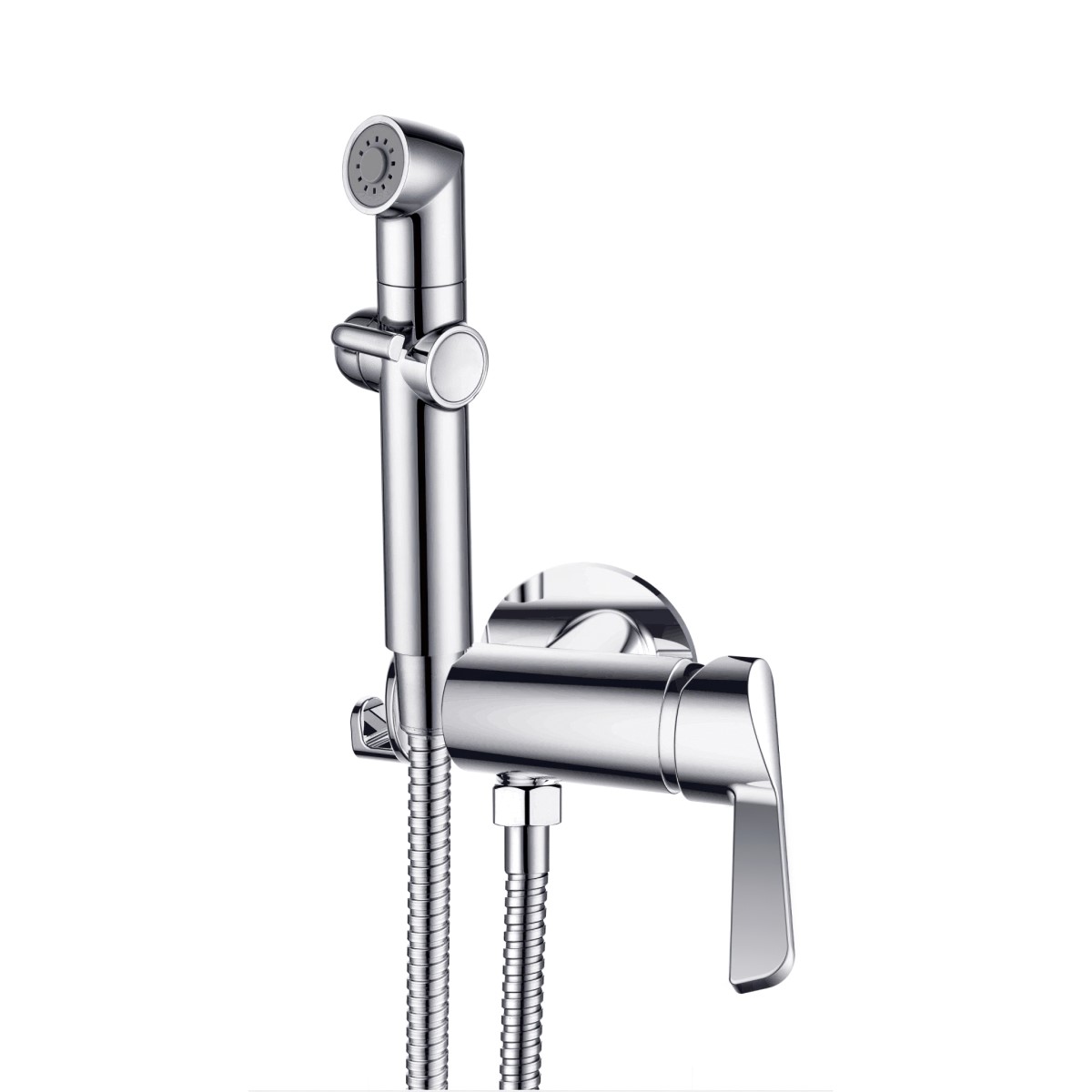 Гигиенический душ со смесителем D&K Rhein DA1464501, хром