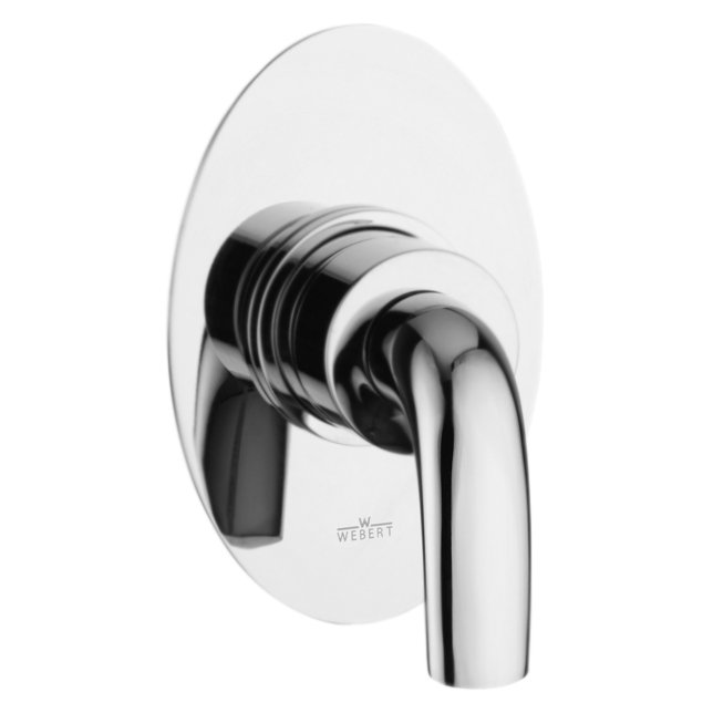 Переключатель потоков Webert Aria AC0680 для душа Хром