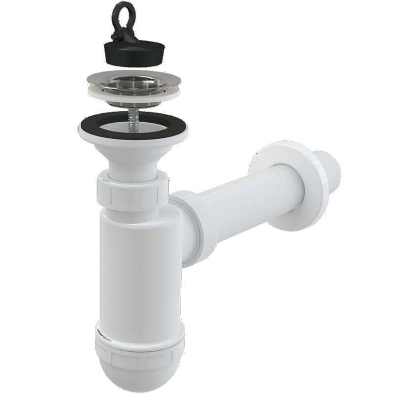 Сифон для раковины Alcaplast A420 белый