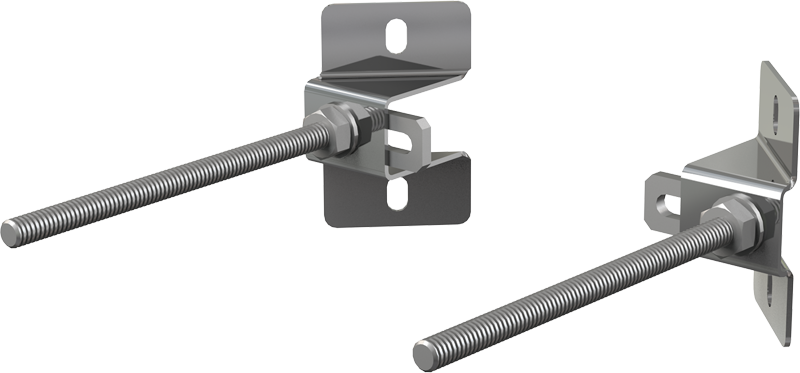 Крепление для инсталляции Alcaplast M918 угловое хром