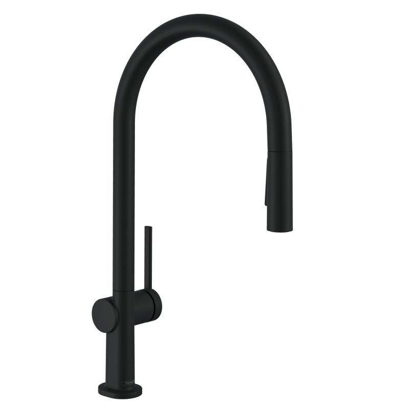 Смеситель для кухни Hansgrohe Talis M54 72800670 черный матовый