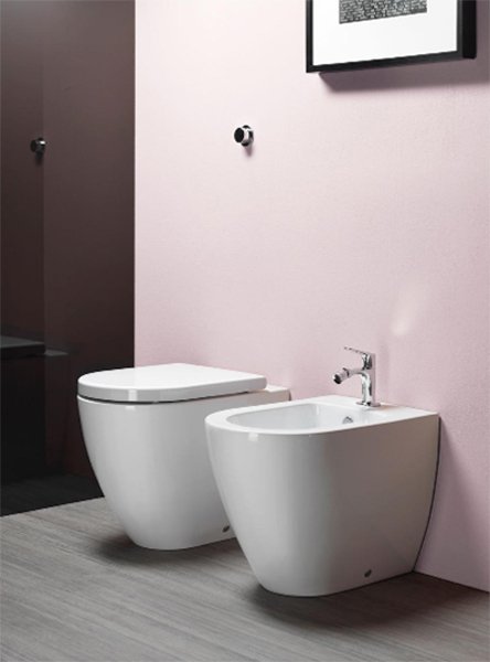 Биде напольное GSI Pura 8869111 белый