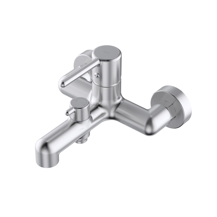 Cмеситель для ванны, хром матовый, Aiger, IDDIS AIGBC00i02WA