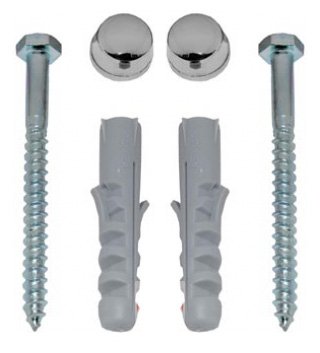 Крепеж к полу для унитаза GSI Old Antea FISVBC хром