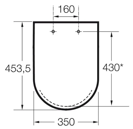Крышка-сиденье Roca Gap 801472004 с микролифтом, петли хром