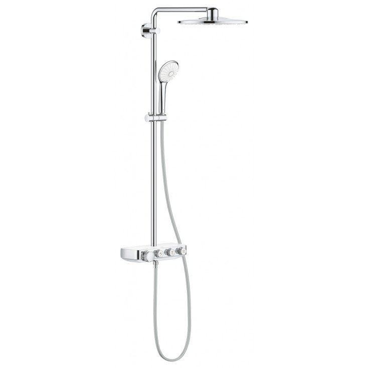 Душевая стойка Grohe Euphoria SmartControl System 26507LS0 белый/хром