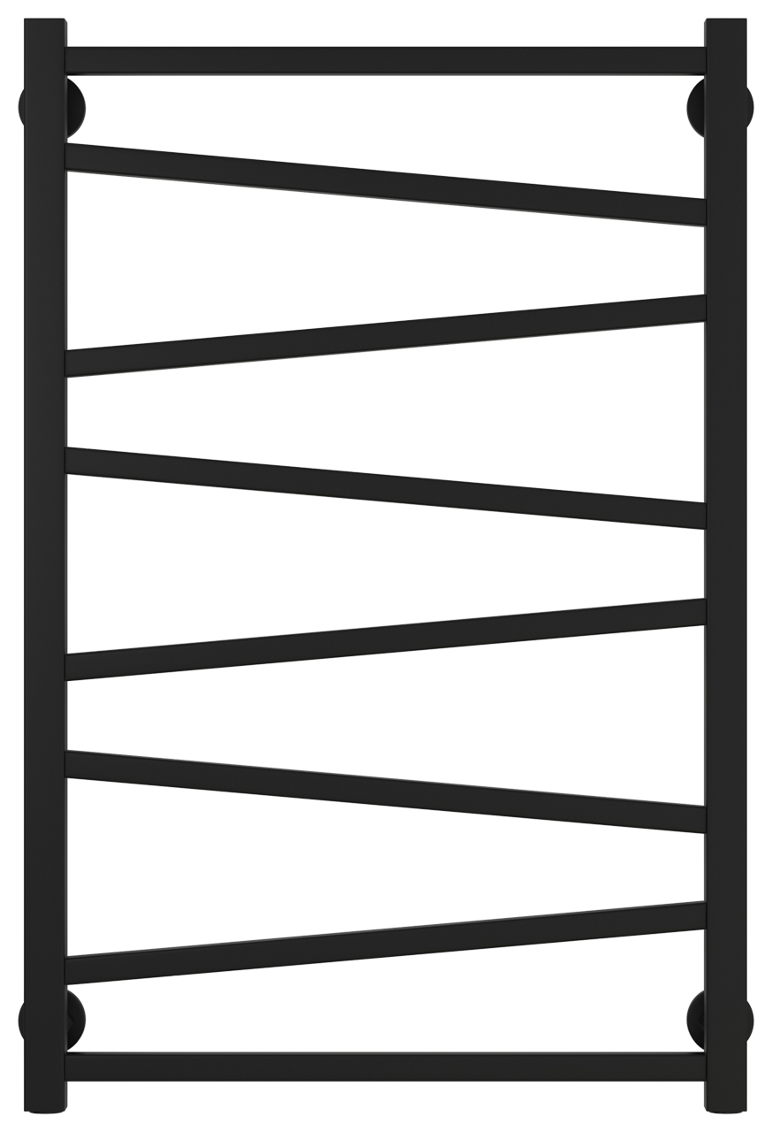 Полотенцесушитель водяной Сунержа Сирокко 80х50 черный матовый