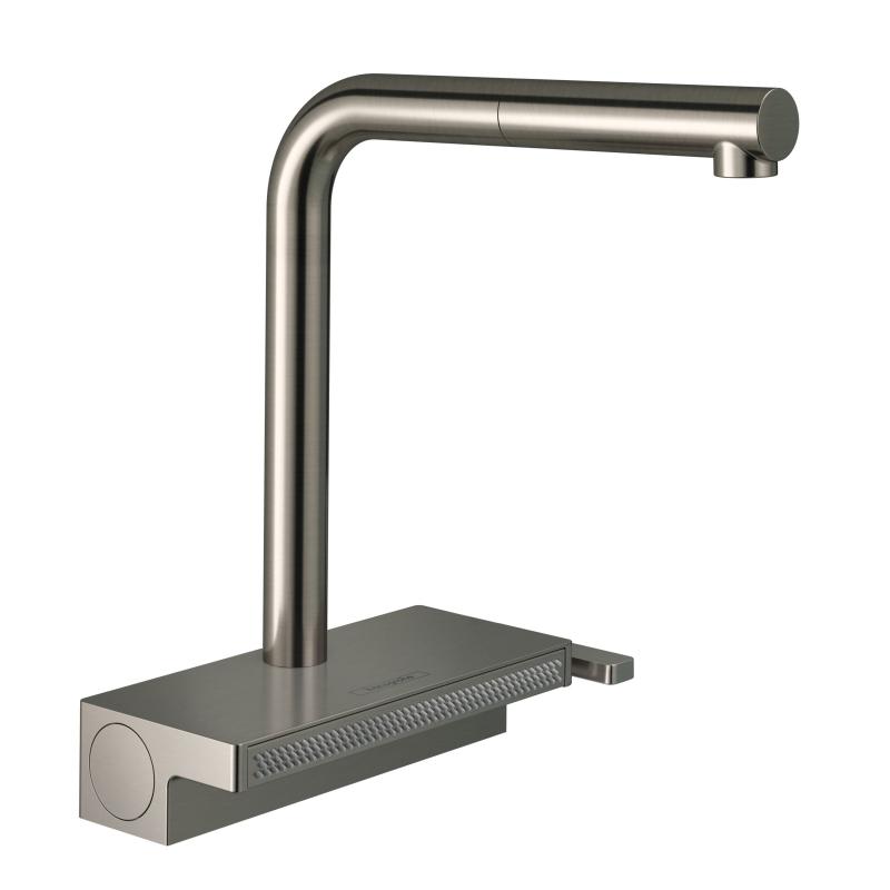 Смеситель для кухни Hansgrohe Aquno Select M81 73830800 нержавеющая сталь