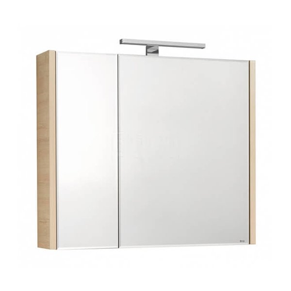 Зеркальный шкаф Roca Etna 80 с подсветкой 857304445 Дуб верона