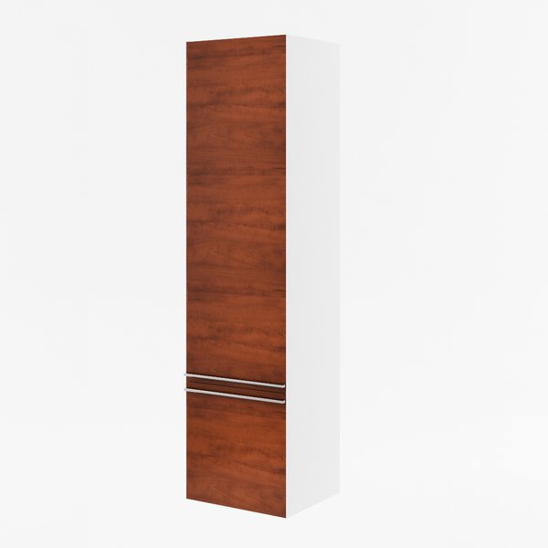 Шкаф пенал Ravak SB Clear 400 Белый/вишня L