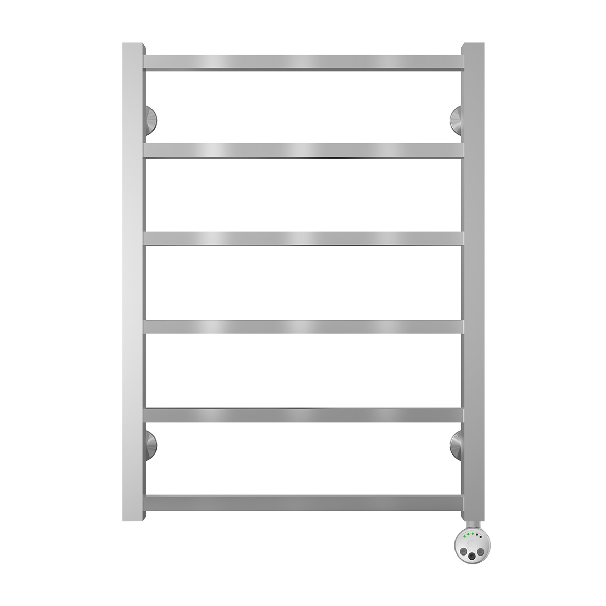 Полотенцесушитель электрический Terminus Контур П6 500x700, ТЭН HT-1 300W, левый/правый