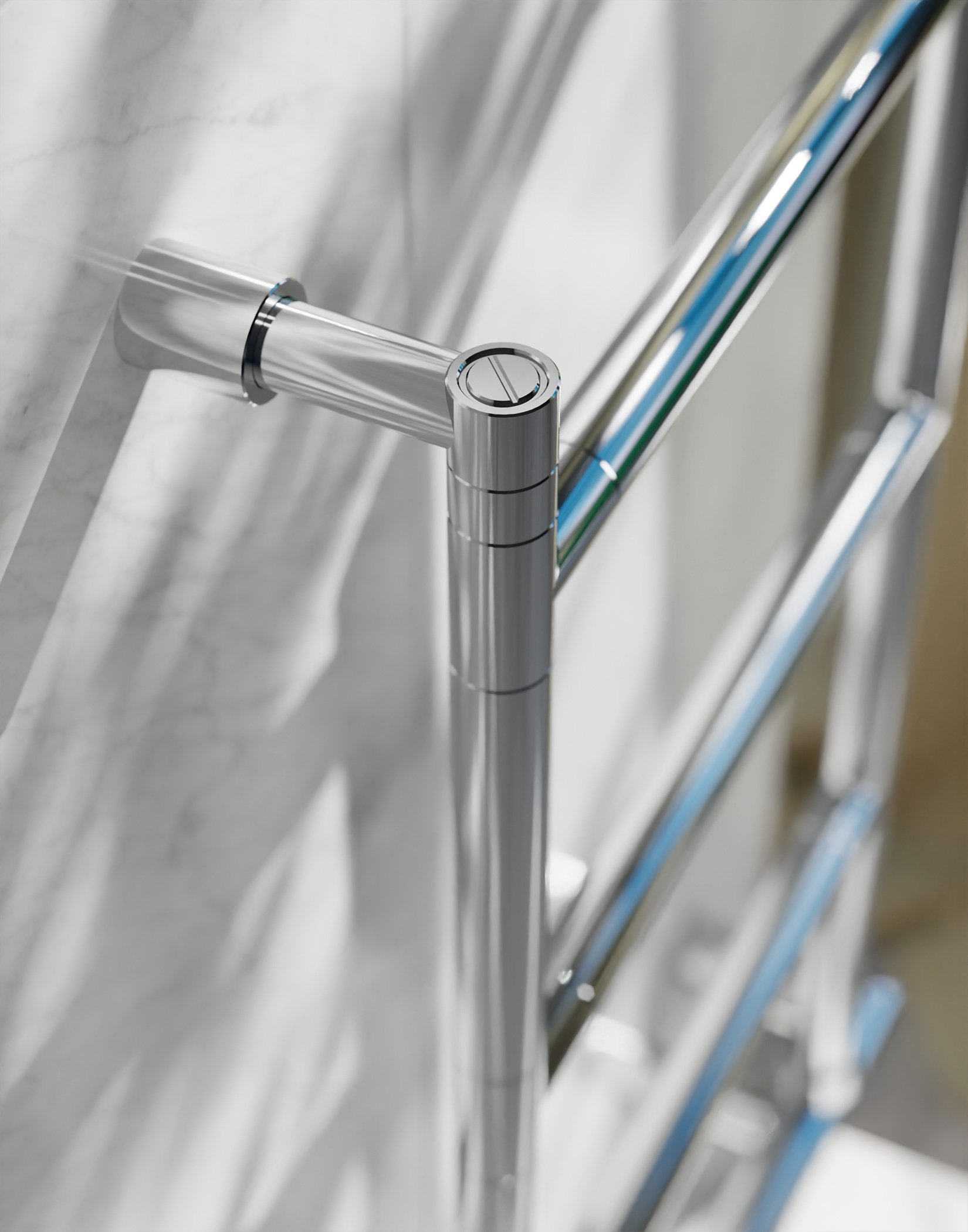 Электрический полотенцесушитель Margaroli Sereno 582-4 5824704CRNB 570x726 Воx