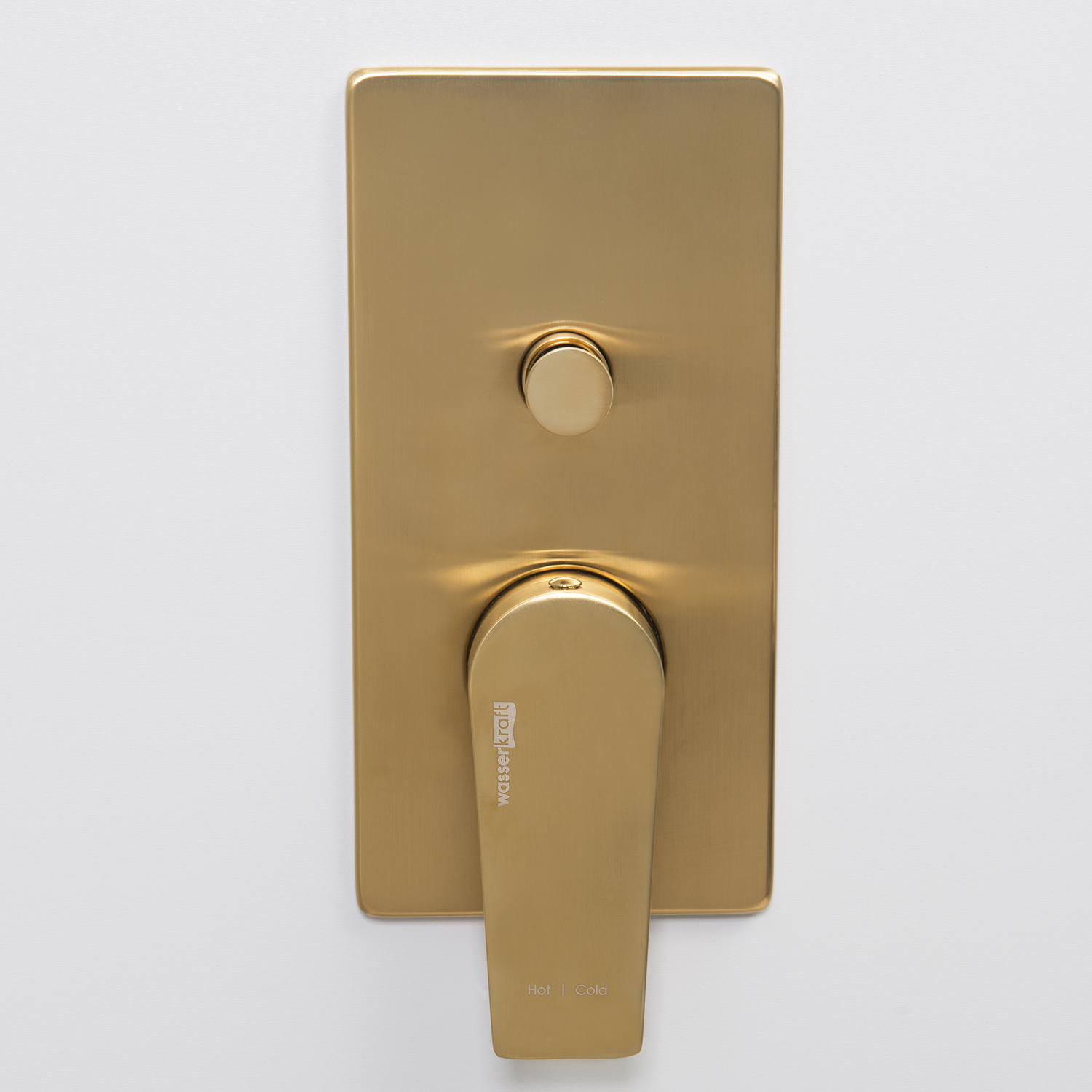 Смеситель для ванны с душем WasserKraft Aisch 5561 золото матовое