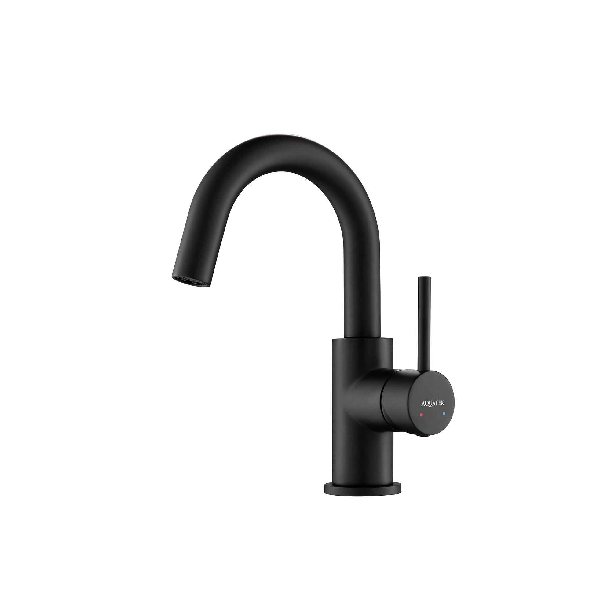 Смеситель для раковины Aquatek Европа AQ1307MB черный матовый