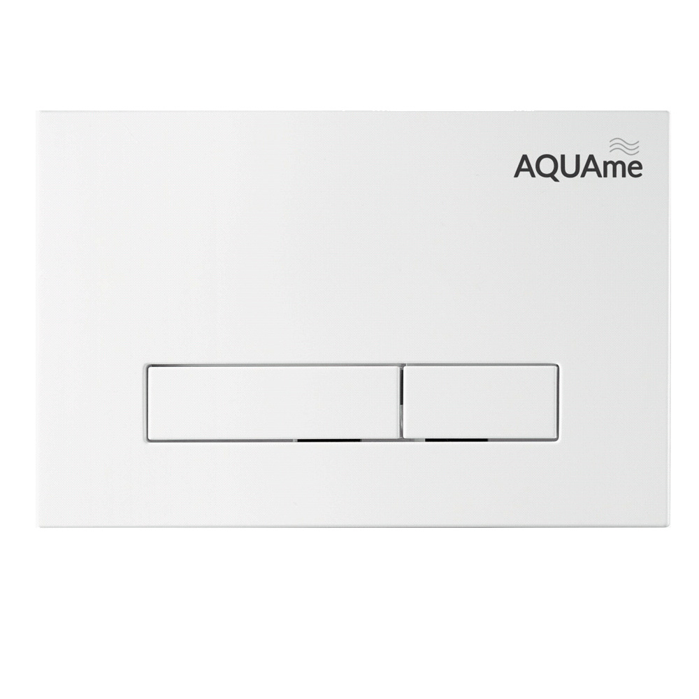 Панель смыва AQUAme AQM4103W белый