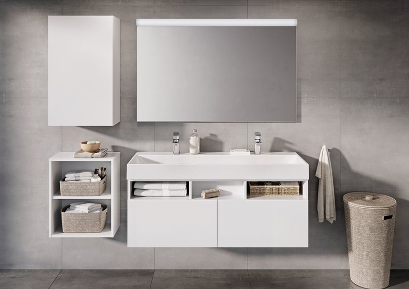 Зеркало Ravak Natural 120 с подсветкой Белое