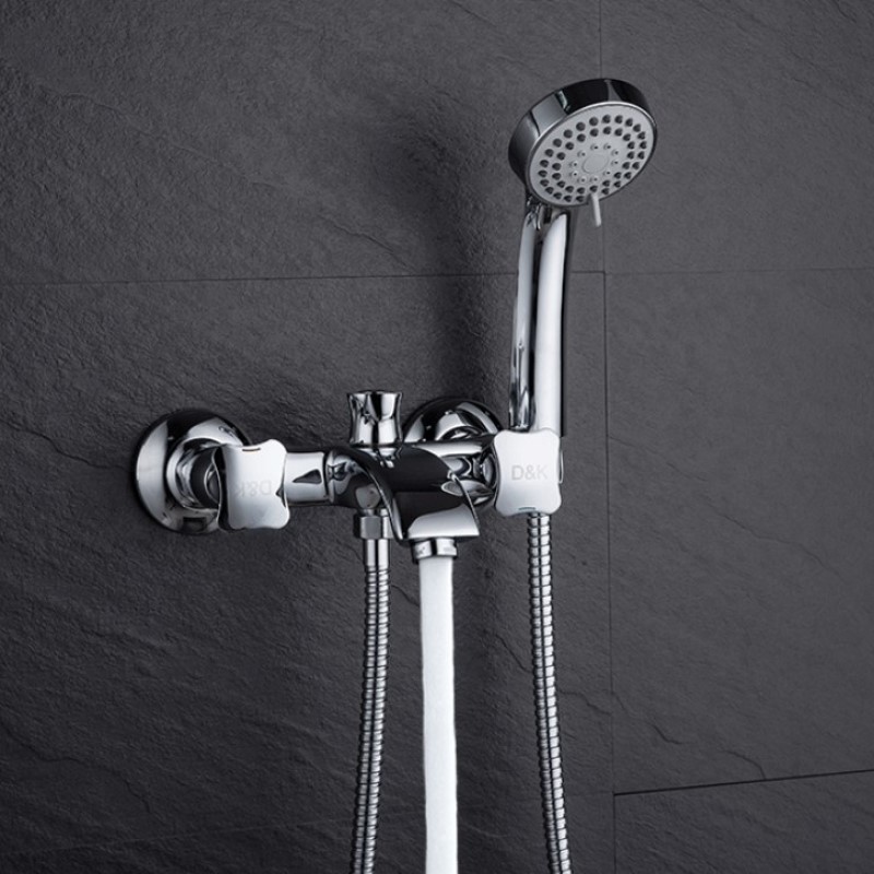 Смеситель для ванны D&K Hessen DA1383201, хром