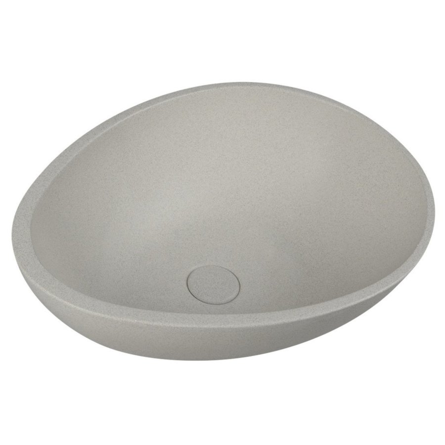 Раковина накладная 53см SAPHO PUNC BH7000 бежевый