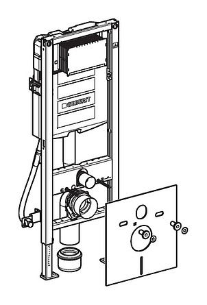Инсталляция для подвесных унитазов Geberit Duofix UP320 111.361.00.5