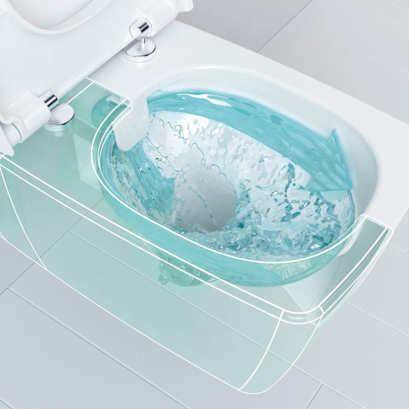 Унитаз подвесной Vitra Metropole 7672B003-0075 без сиденья, белый