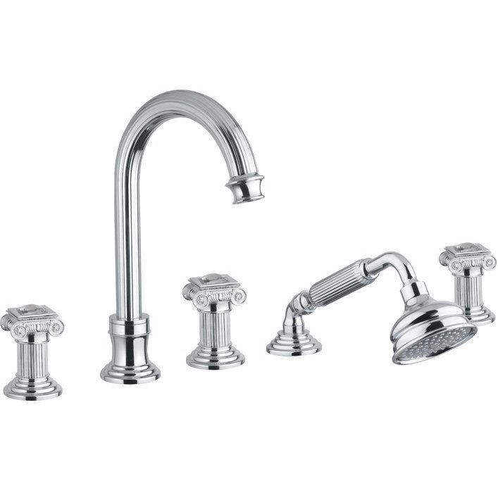 Смеситель на борт ванны Cezares Olimp BVD-Sw 01 Хром