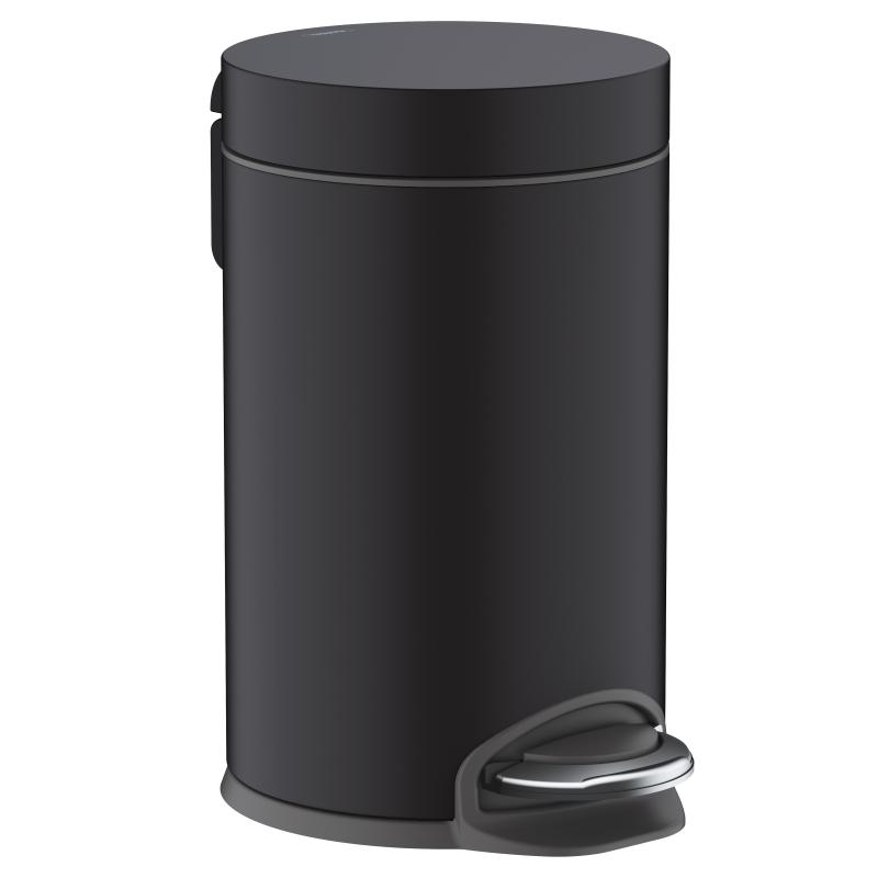 Мусорное ведро Hansgrohe AddStories 41775670 черный матовый