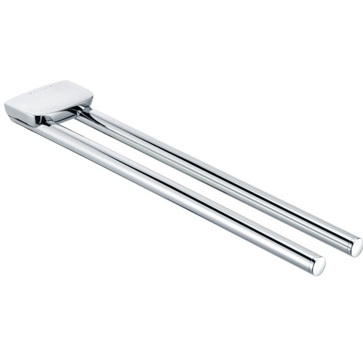 Полотенцедержатель Kludi Ambienta 5397705 двойной Хром