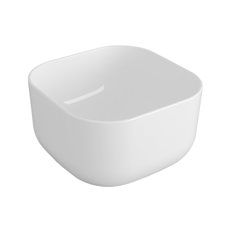 Раковина накладная 40см Simas Baloon BA04 белый