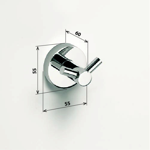 Крючок для полотенец Bemeta Omega 104106032 Хром