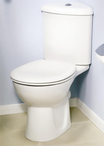 Унитаз-компакт Vitra Arkitekt 9754B003-7200 угловой с бачком и сиденьем