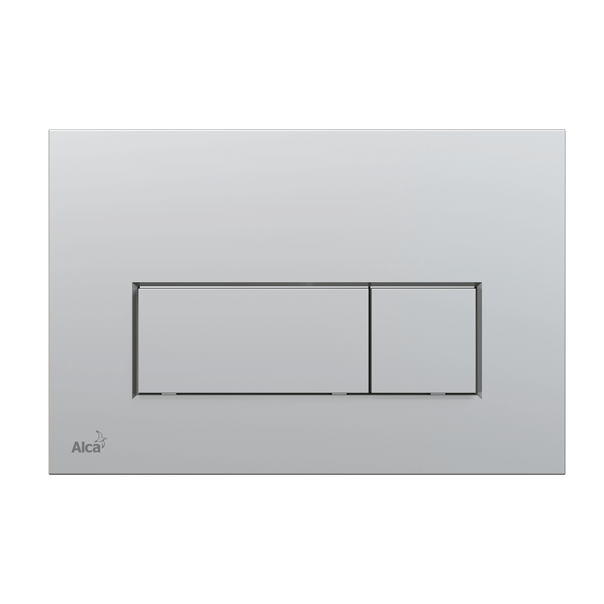 Кнопка смыва AlcaPlast THIN M572 хром матовый