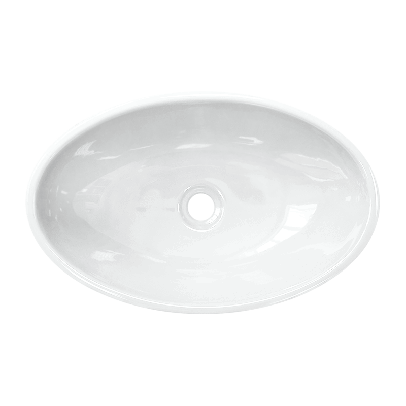 Раковина накладная 55см Sanita Luxe Ringo RNGSLWB01 белый