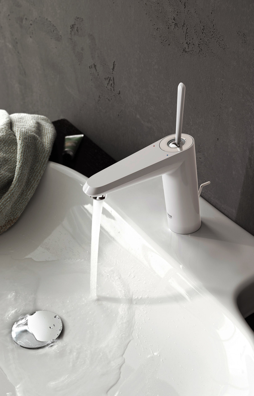 Смеситель для раковины Grohe Eurodisc Joy 23427LS0 белая луна/хром