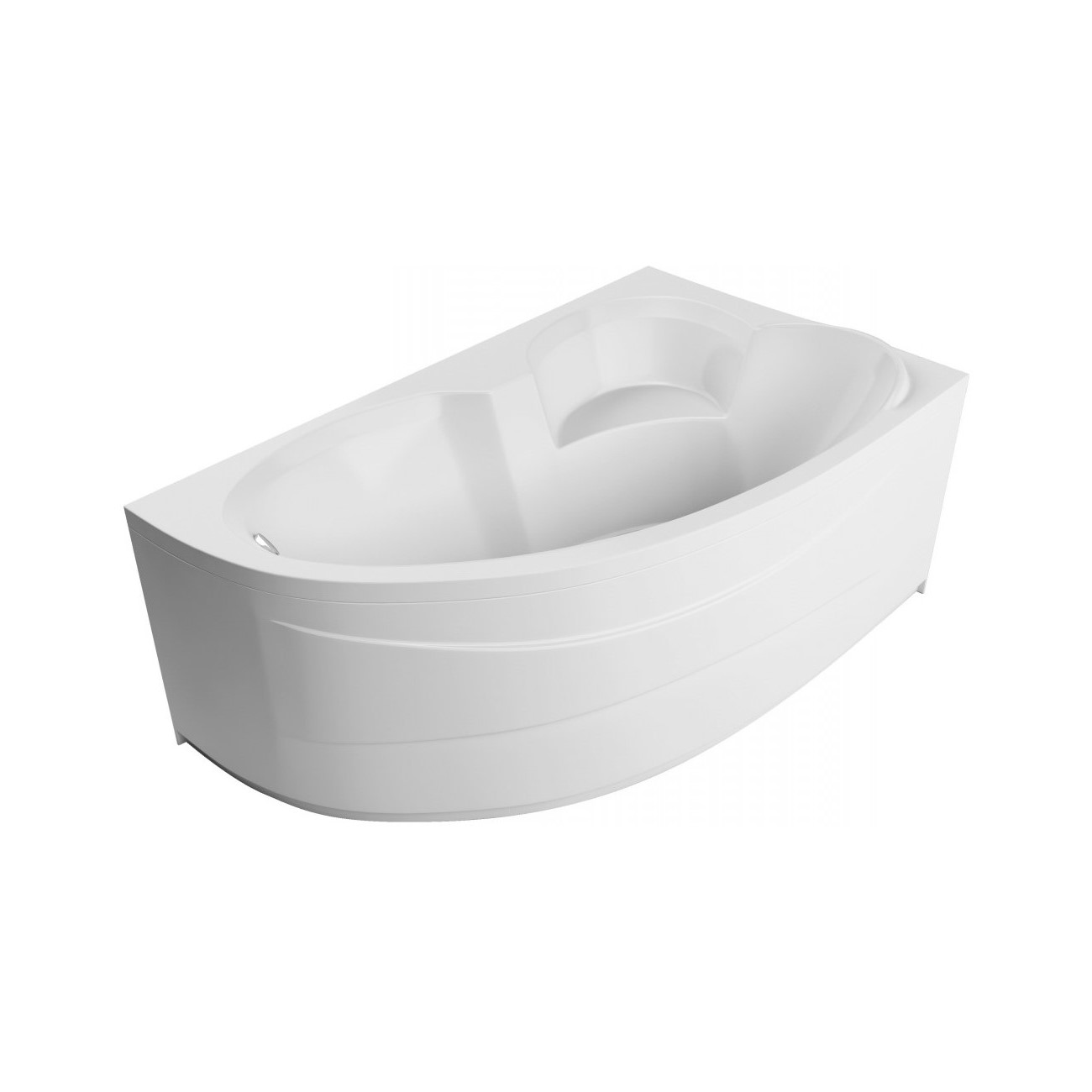 Ванна акриловая правосторонняя Эльба Relisan EcoPlus Гл000023039, 170х100