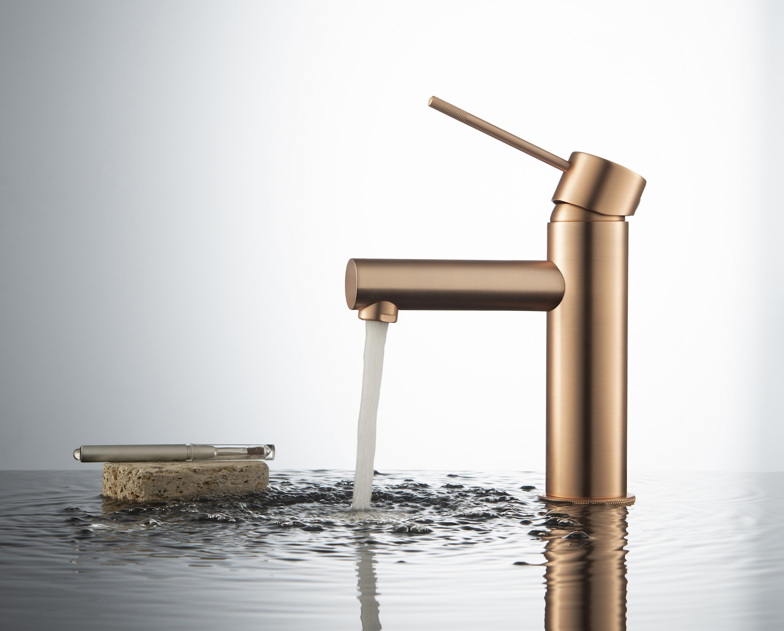 Смеситель для раковины Timo Saona 2361/19F розовое золото