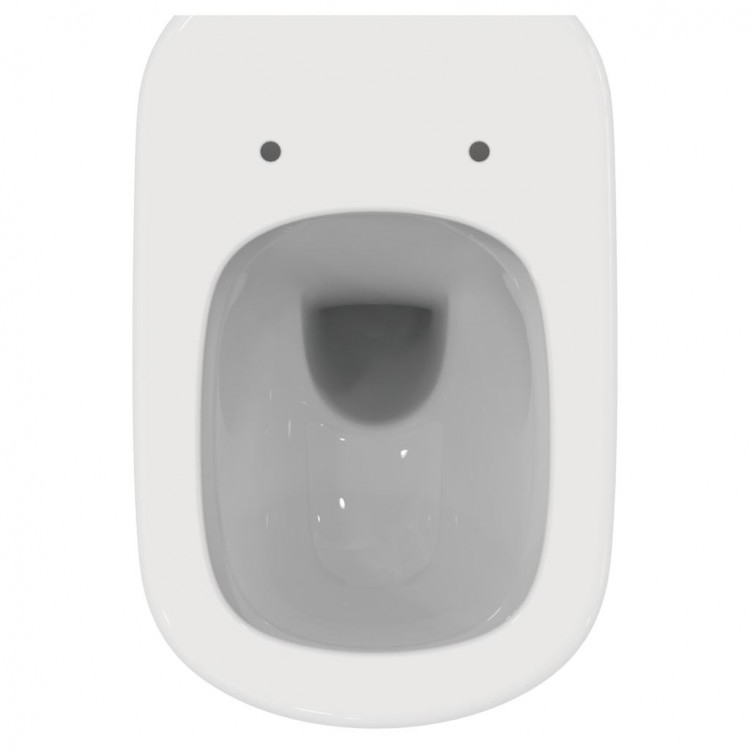 Унитаз подвесной безободковый Ideal Standard TESI Rimless T350301 без сиденья